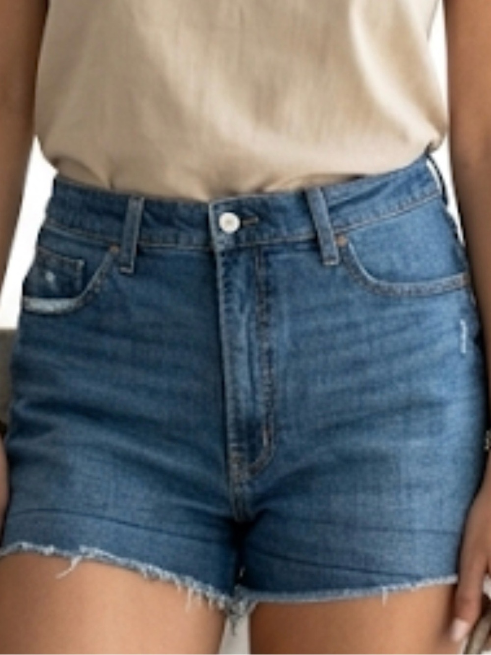 Old Navy Blue Denim Cutoff Shorts
